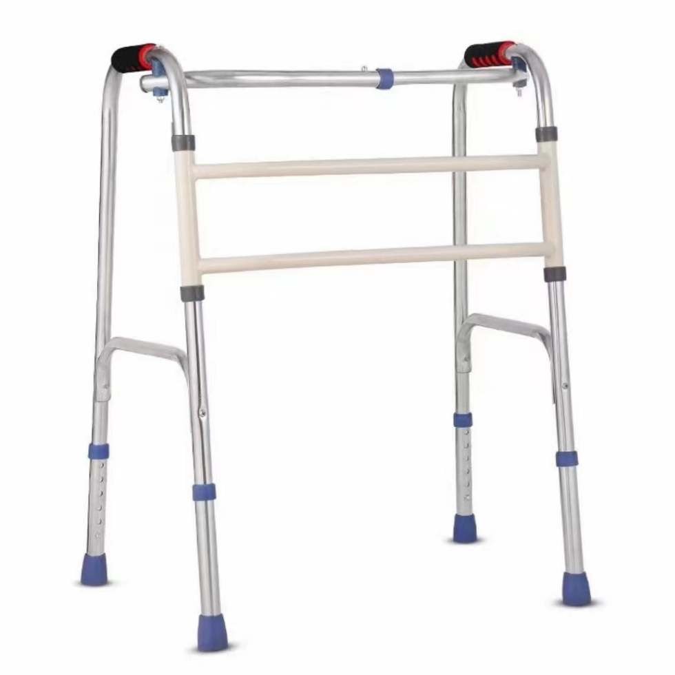 Walker Alat Bantu Jalan Lansia Lipat Standard Tongkat Bentuk Jemuran Tongkat Lansia Walker Jemuran