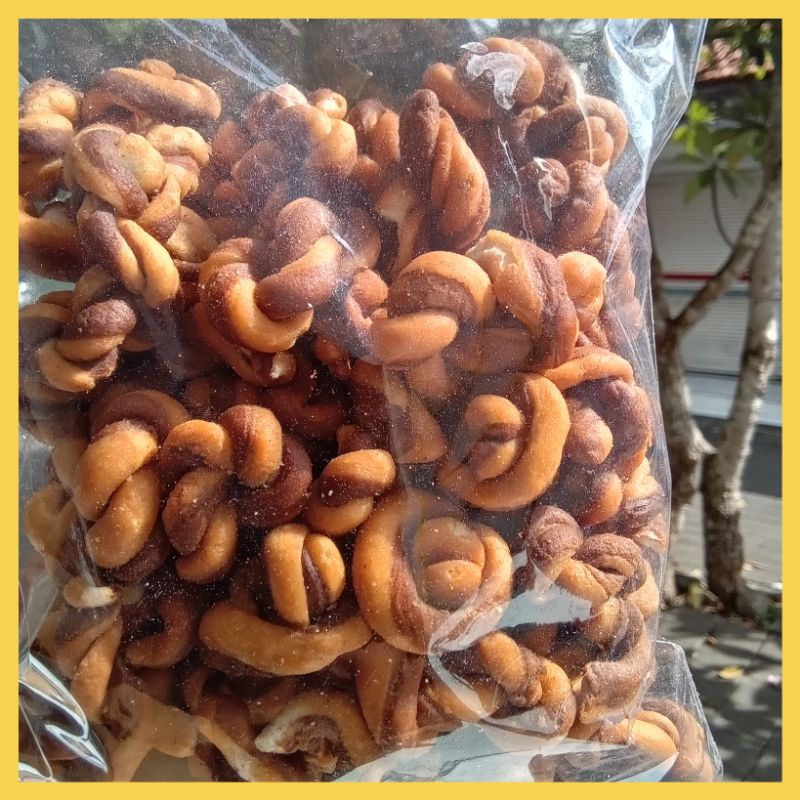 

Kue Tambang Untir Untir Coklat