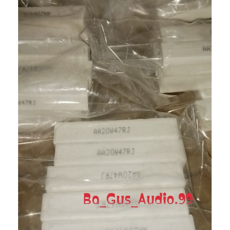 Resistor kapur 20W-47ohm