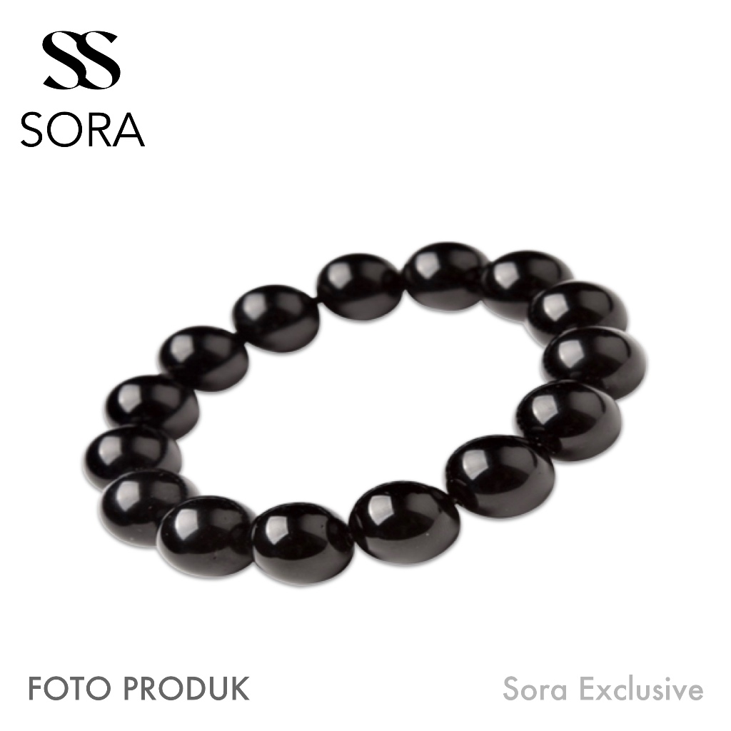 Gelang Giok Asli Pilih Manik Kecil Besar