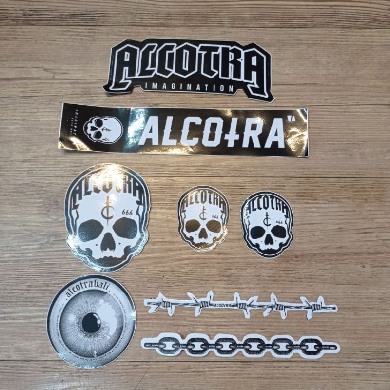 

STIKER ALCOTRA SKULL