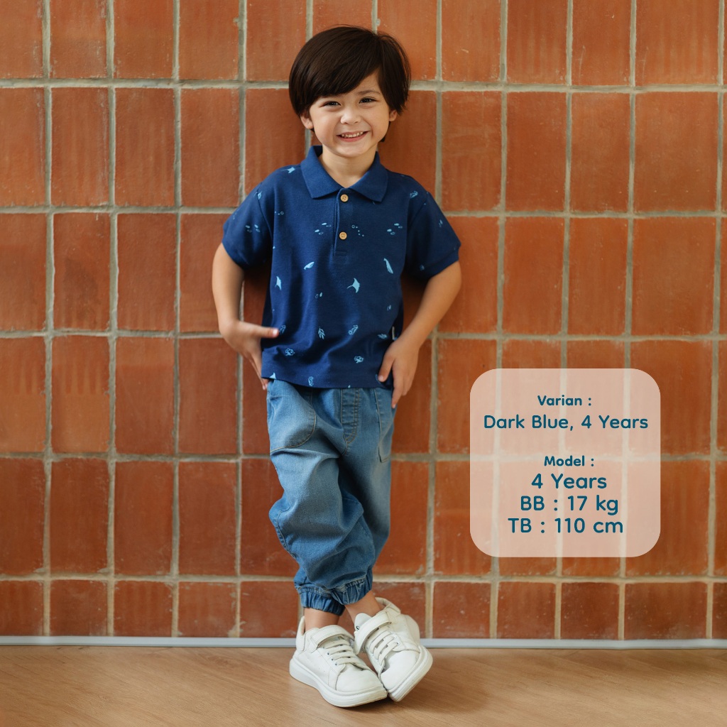 Nice Kids - Premium Jeans Jogger Baby Kids Pants Celana Anak Unisex (Size 1-6 Tahun) Bawahan Anak Laki-Laki Perempuan Denim