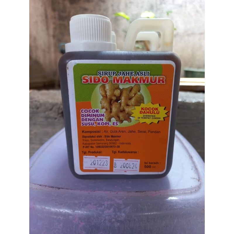 

Sirup Jahe Bakar Asli 500 ML Berkhasiat Tinggi