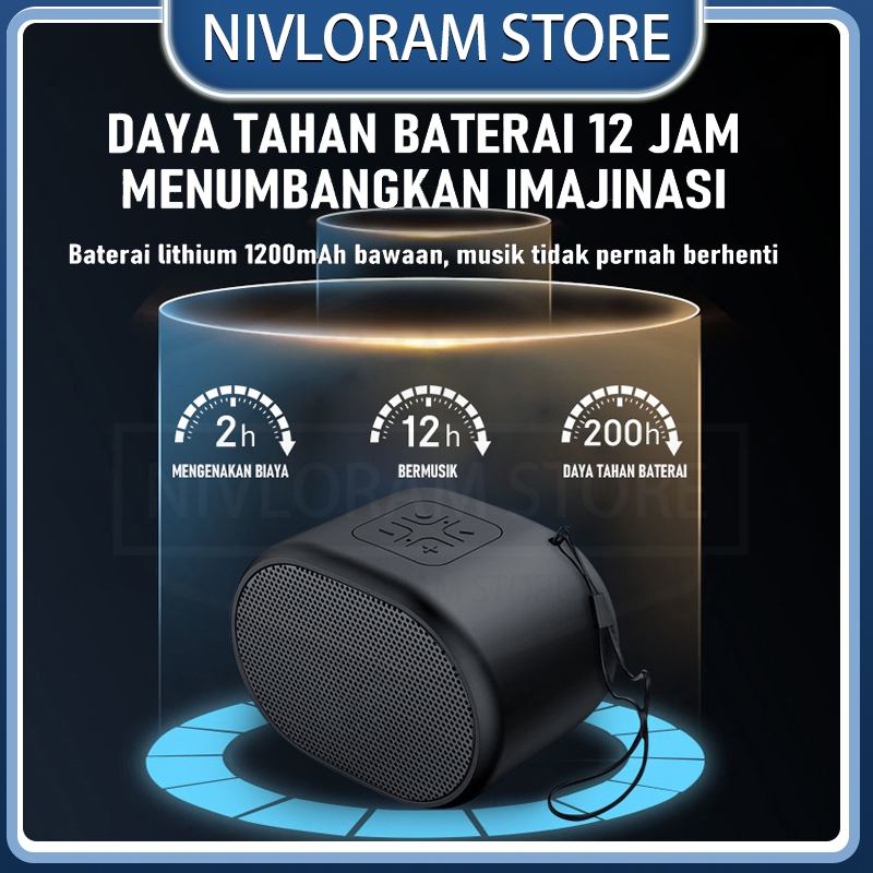 Explosive B62 speaker bluetooth nirkabel bluetooth speaker cilik mini hotspot subwoofer mobil deskto