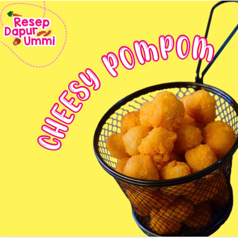 

CHEESY CHICKEN POMPOM Frozen food Homemade Non MSG Resep Dapur Ummi