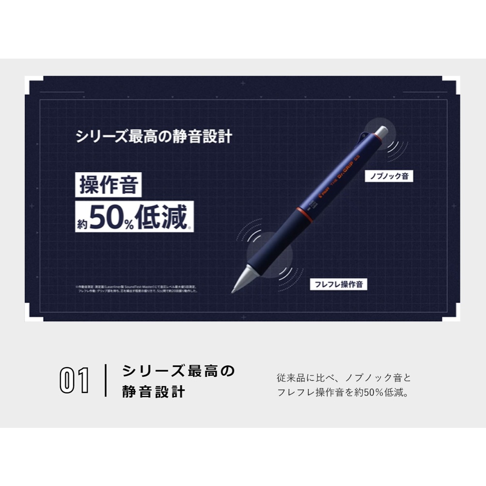 

D3W! Pilot THE Dr. Grip Fure Fure Shaker Mechanical Pencil 0.3mm 0.5mm Pensil Mekanik HTDG-90R