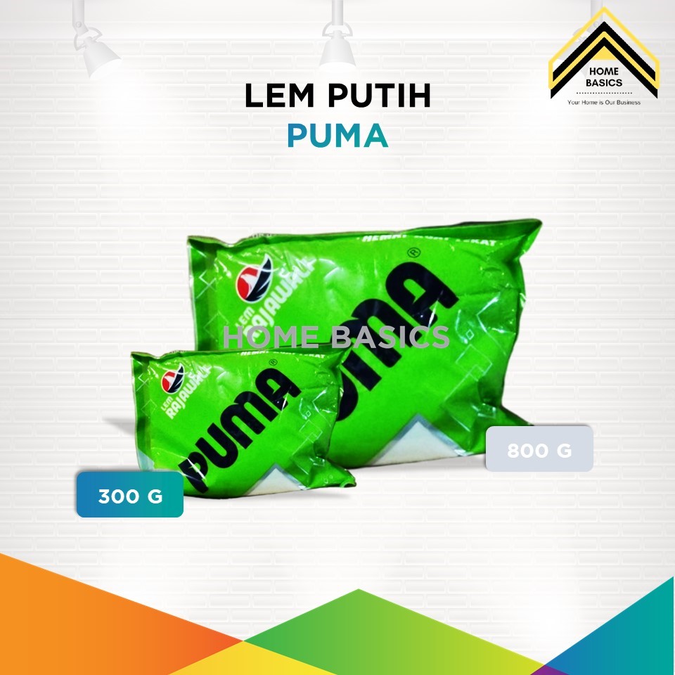 Lem Putih Puma 300 Gram / Lem Kayu / Kertas / Dempul / Plamir