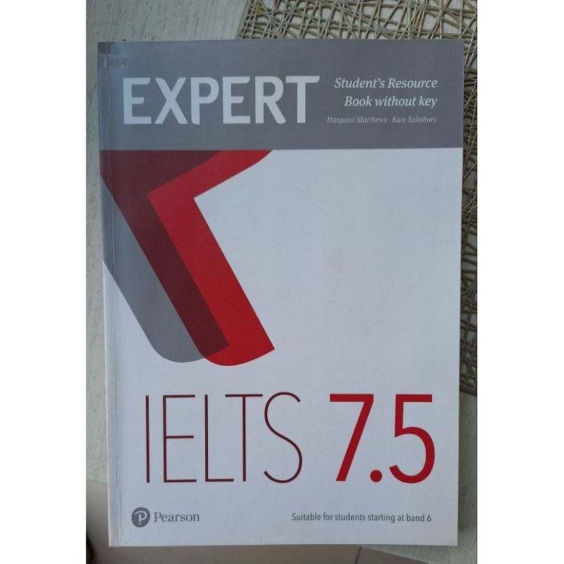 buku latihan soal EXPERT IELTS 7.5 workbook original Pearson Margaret Matthews Katy Salisbury kukche