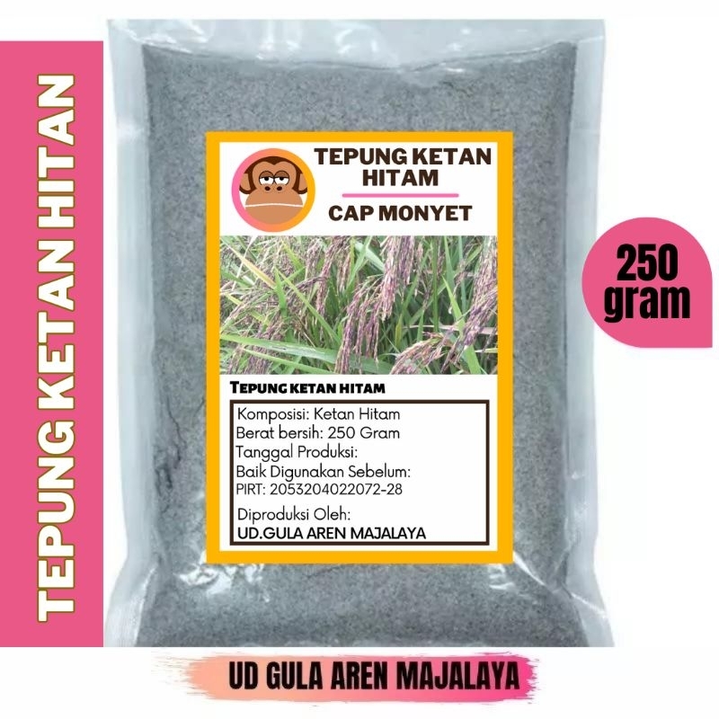 

Tepung ketan hitam asli 250 gram