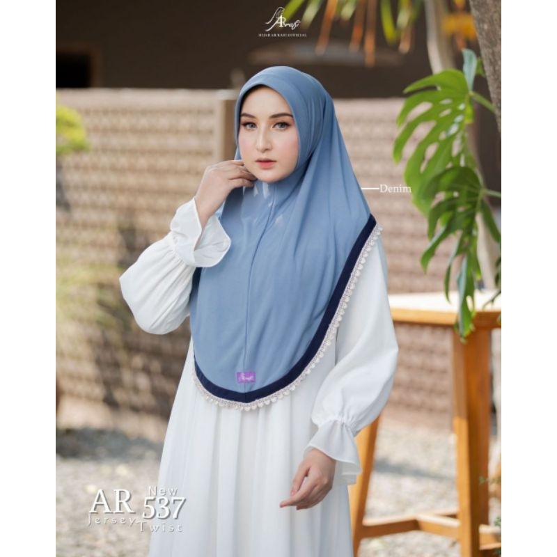 Terlaris Hijab Arrafi 537 hijab instan✅COD