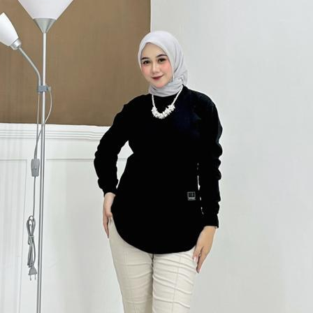 KAOS OVAL LENGAN PANJANG // KAOS POLOS LENGAN PANJANG BODI OVAL // KAOS KATUN COMBED 24S