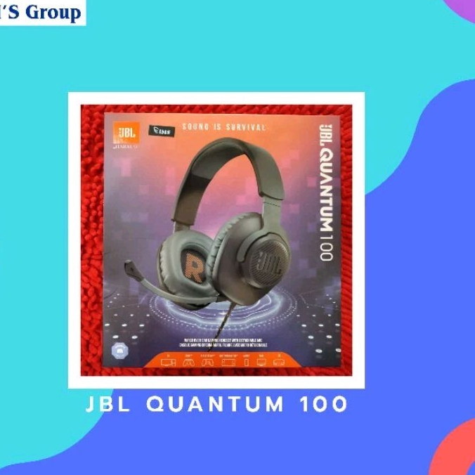 HANDSET GAMING JBL QUANTUM 100
