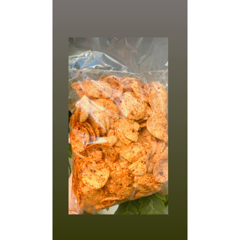 

Kripik Opak Pedas 500gram