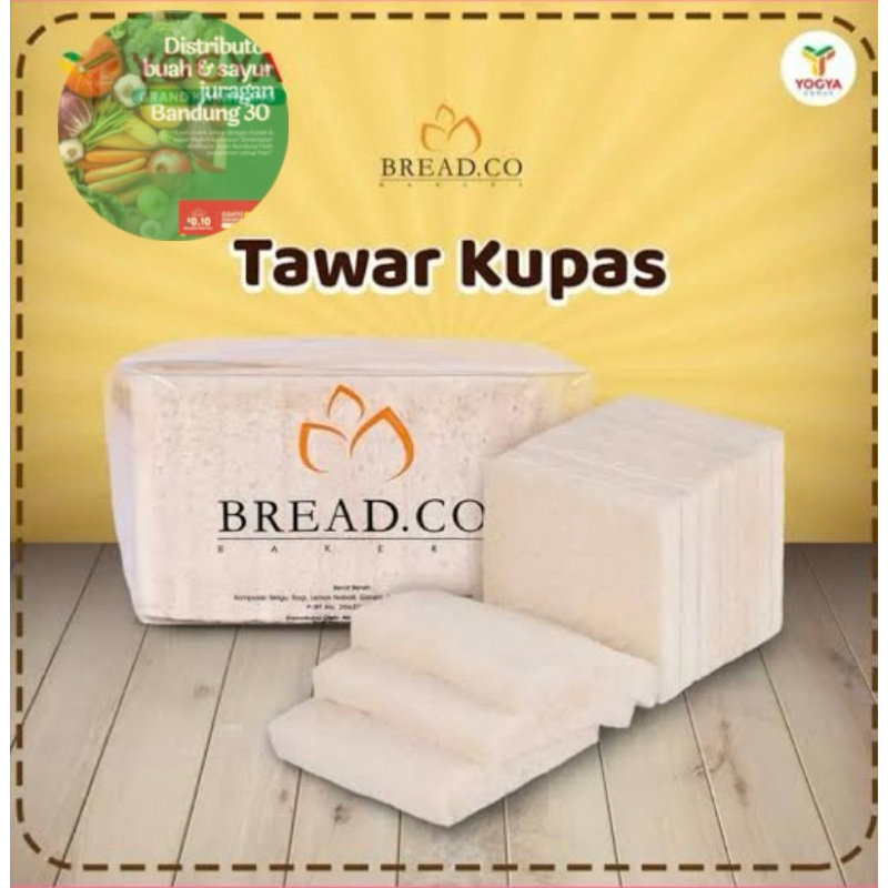 

Breadco Roti Tawar Kupas/roti tawar bestseller Bandung Area