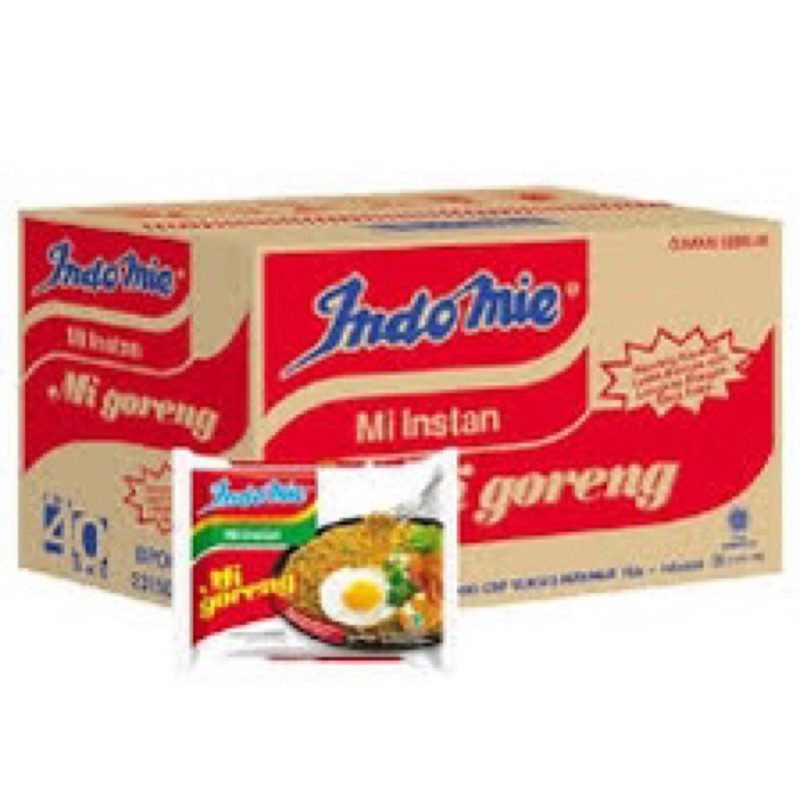 

Mie Instan/Mie Indomie goreng (1pack isi 5pcs)