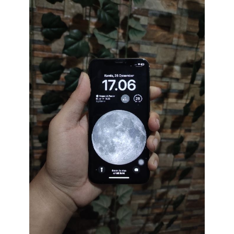 iPhone X 64GB Silver Murah