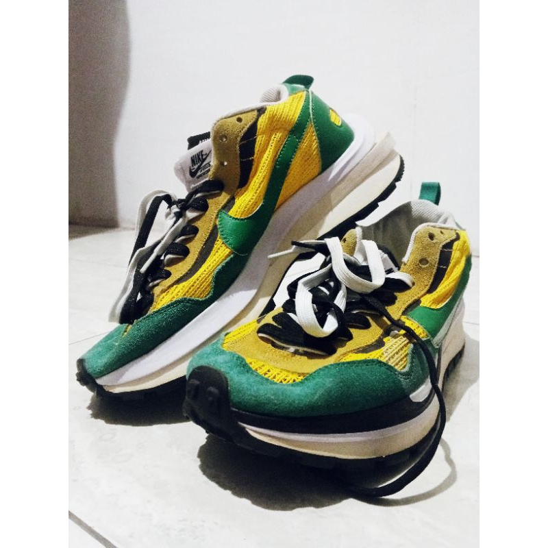 Nike X Sacai Vaporwaffle Tour Yellow Second