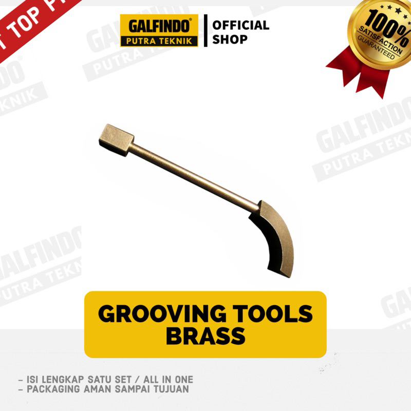 GALFINDO GROOVING TOOLS BRASS / ALAT TEKNIK SIPIL