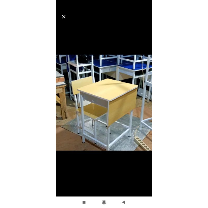 meja siswa siswi TK SD SMP SMA banhan holow/besi