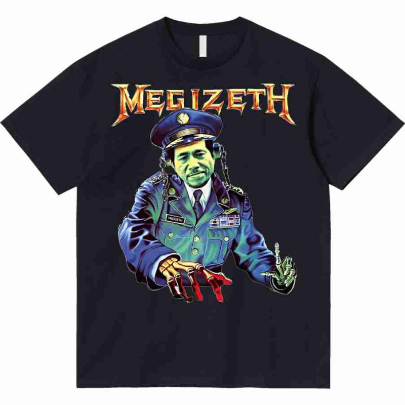 Kaos Anak Musik Metal Megadeth Megizeth Katun Combed 24s