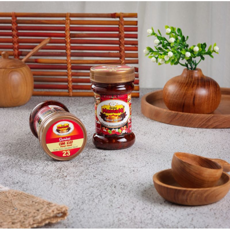 

Sambal Mama Ni Sambel Cumi Asap Pedas Mantap 140 g