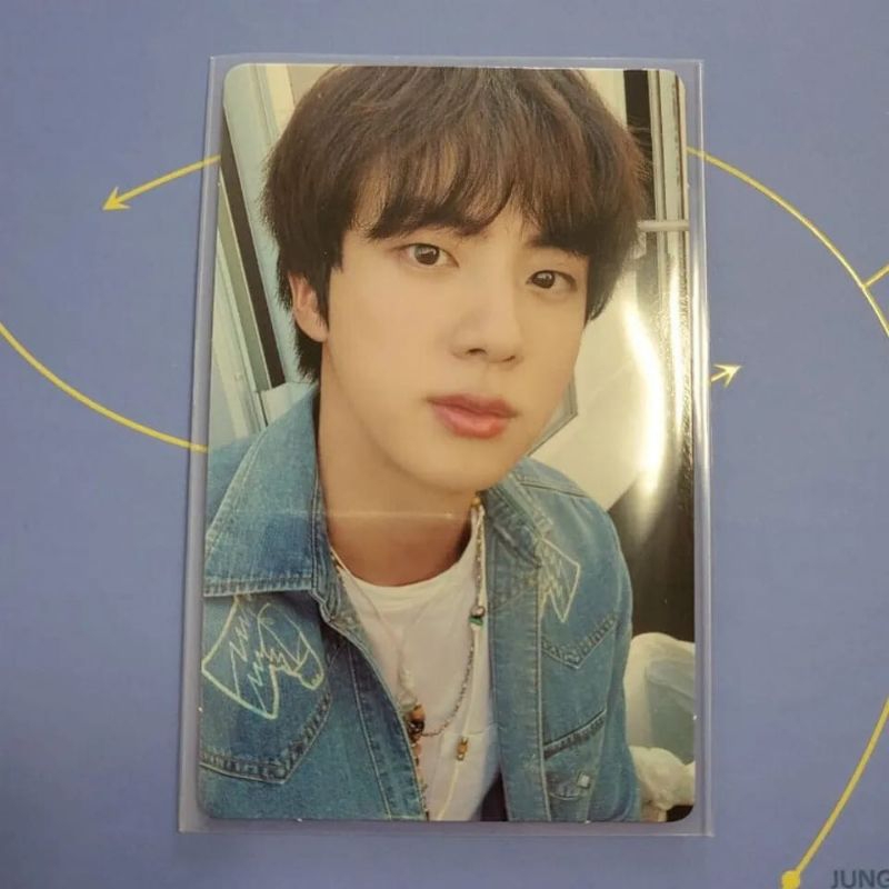Photocard BTS Jin Memo 21 Memories of 2021 DVD PC