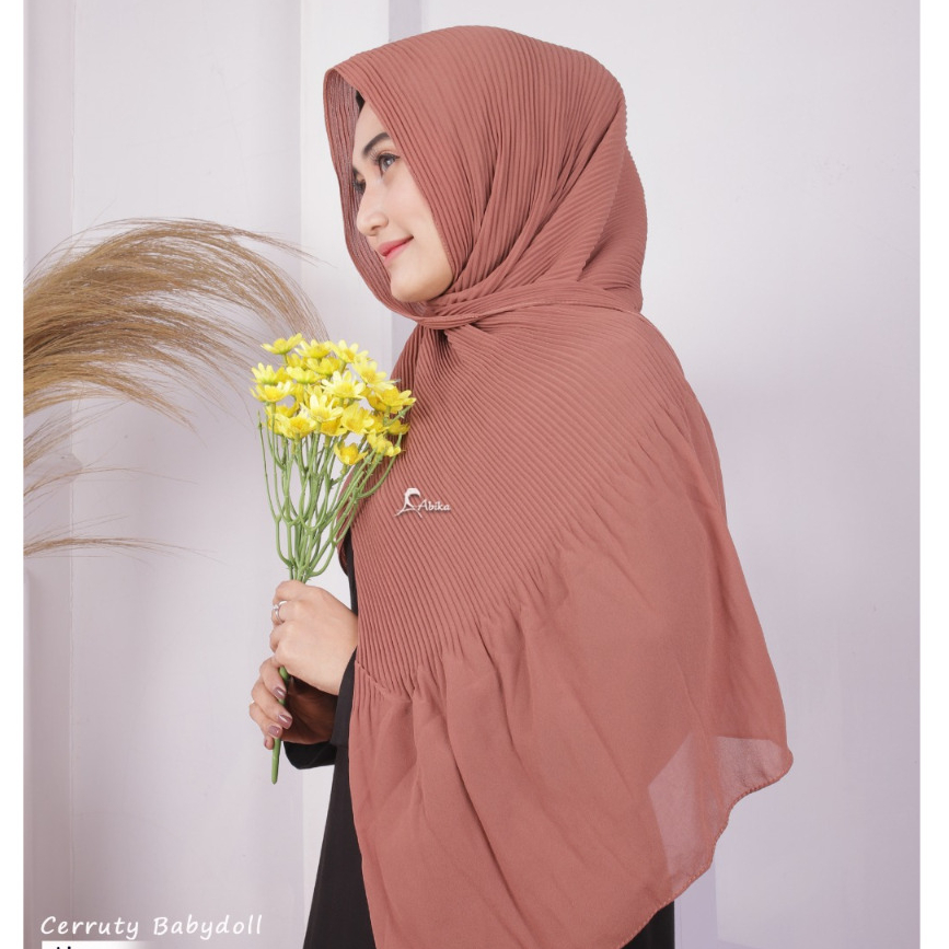 PASMINA PLISKET DUYUNG by abika hijab - babydoll premium