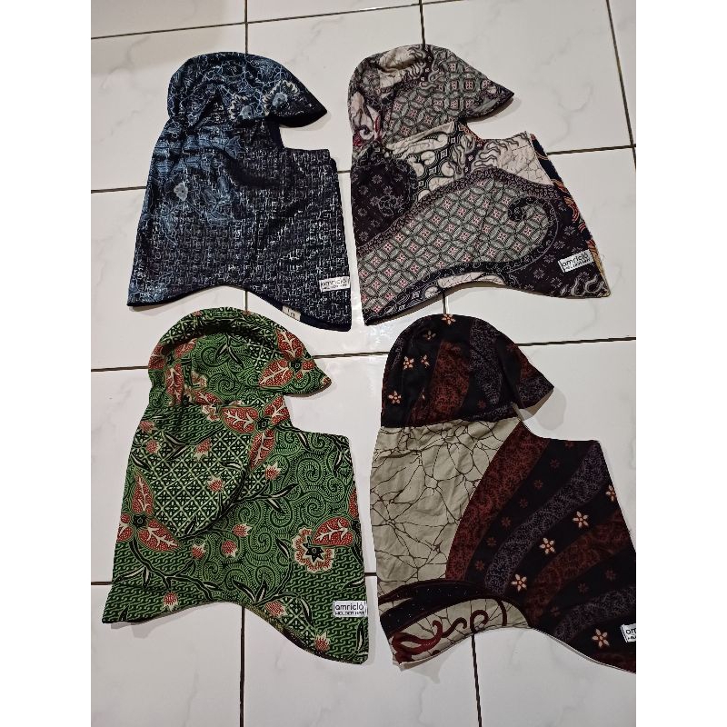 BATIK/topi welder, tupung, sebo, kerpus