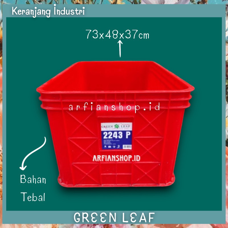 Container Box Industri 2243 P - Green Leaf