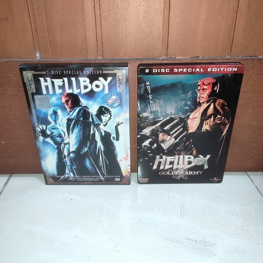[Bundle] Hellboy Movies Collection (DVD Movie)