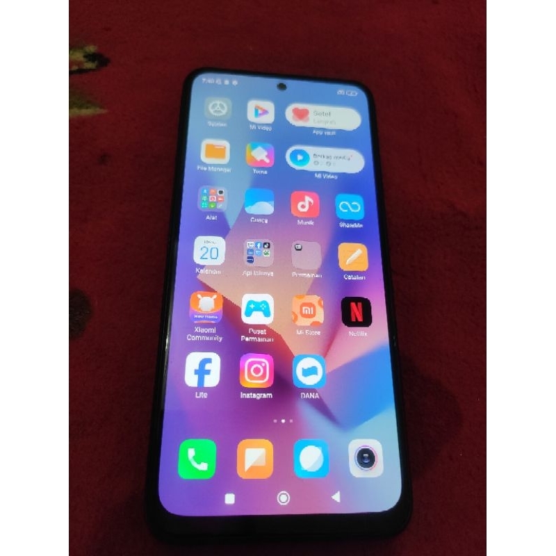 Xiaomi Redmi note 10s RAM 8/128 nominus hp murah, hp second