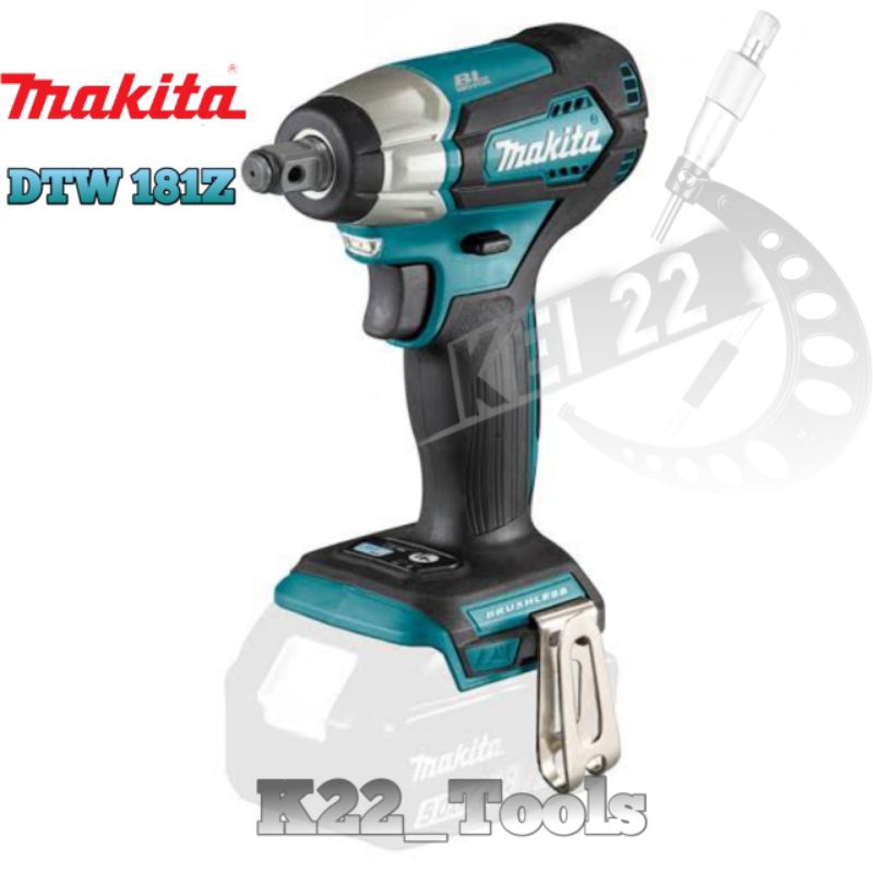 MESIN IMPACT WRANCH CORDLESS MAKITA DTW 181Z / MAKITA DTW181Z CORDLESS IMPACT 18V