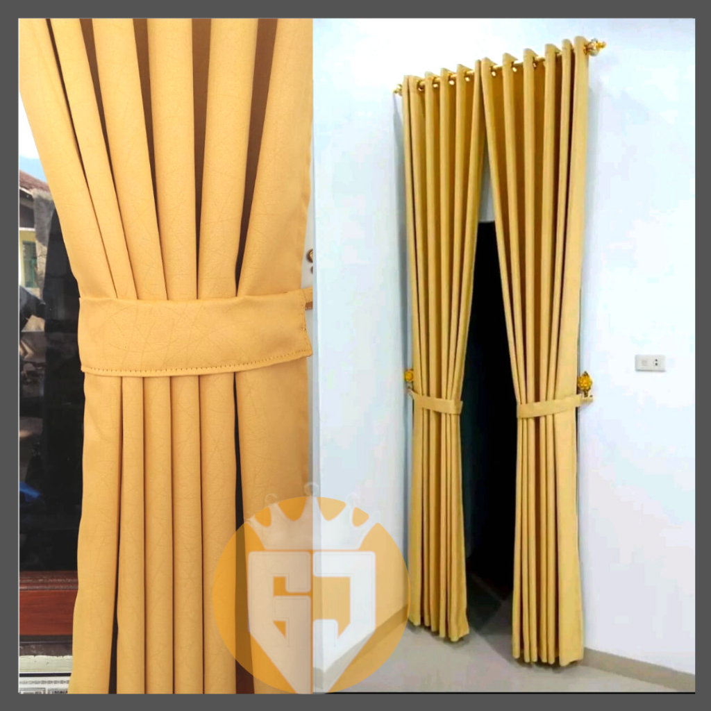 Gorden Polos Murah, Gorden Polos Embos, Gorden Polos Tebal, Gorden Polos Bkackout, Gorden Polos Mini