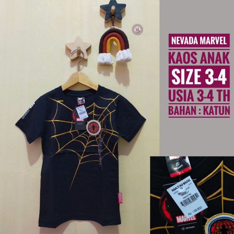 NEVADA MARVEL Kaos Anak Laki-Laki NEVADA MARVEL Kaos Anak NEVADA MARVEL Kaos