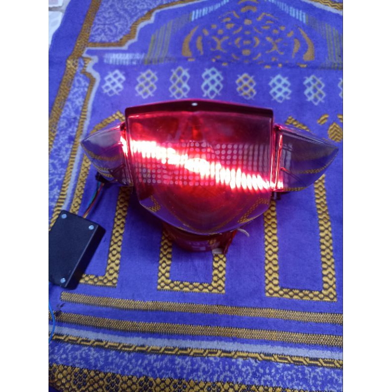 Stoplamp Custom Runningtext Jupiter MX 135 New 1 set PNP (WAJIB DC)