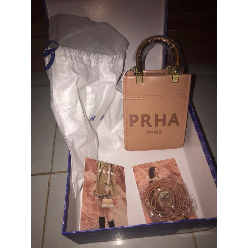 Tas PRHA Wanita Selempang Mini (Pakai box) | Tas Hp Prha Premium