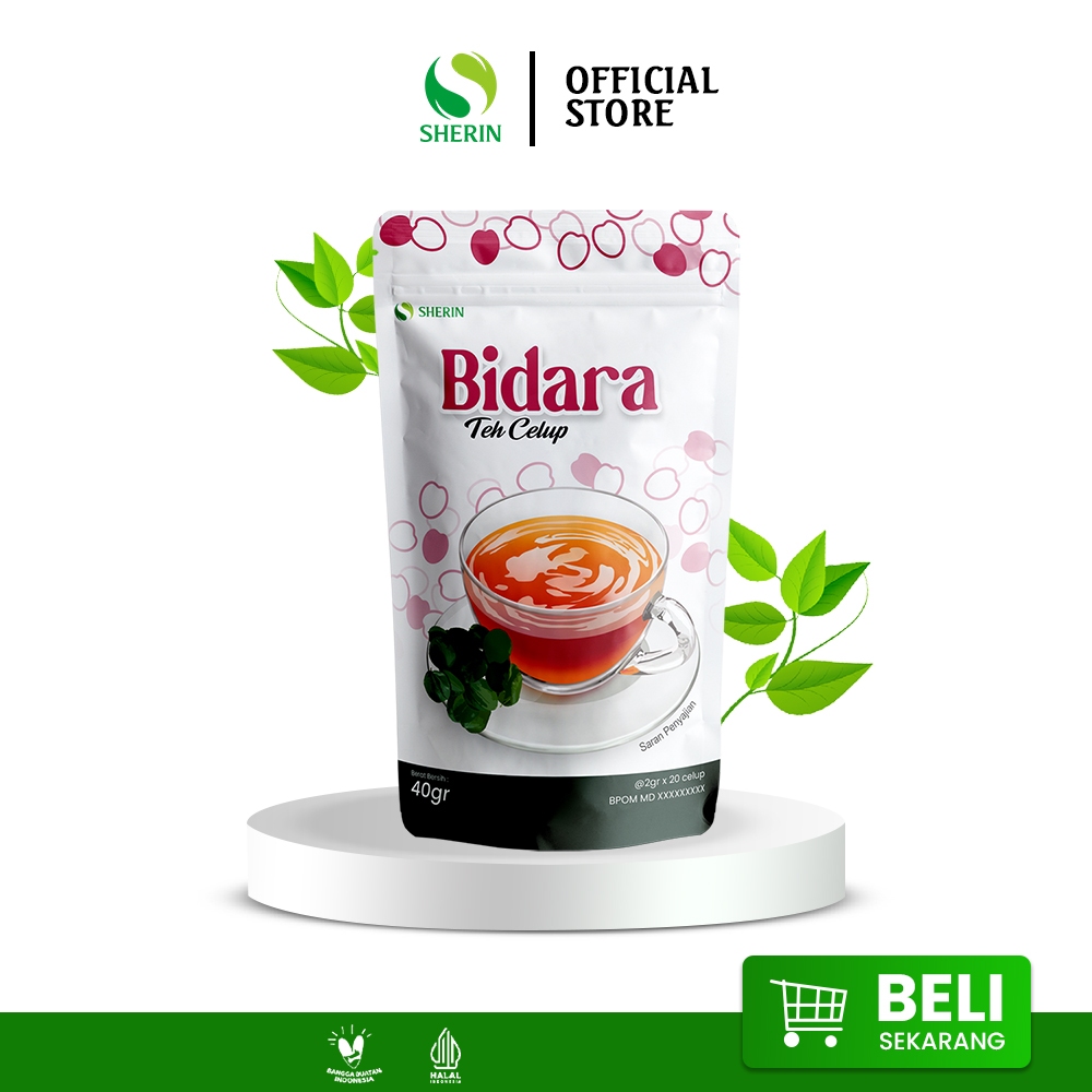 

Teh Celup Bidara mebantu mngobati sariawan 1 pouch 20 kantong