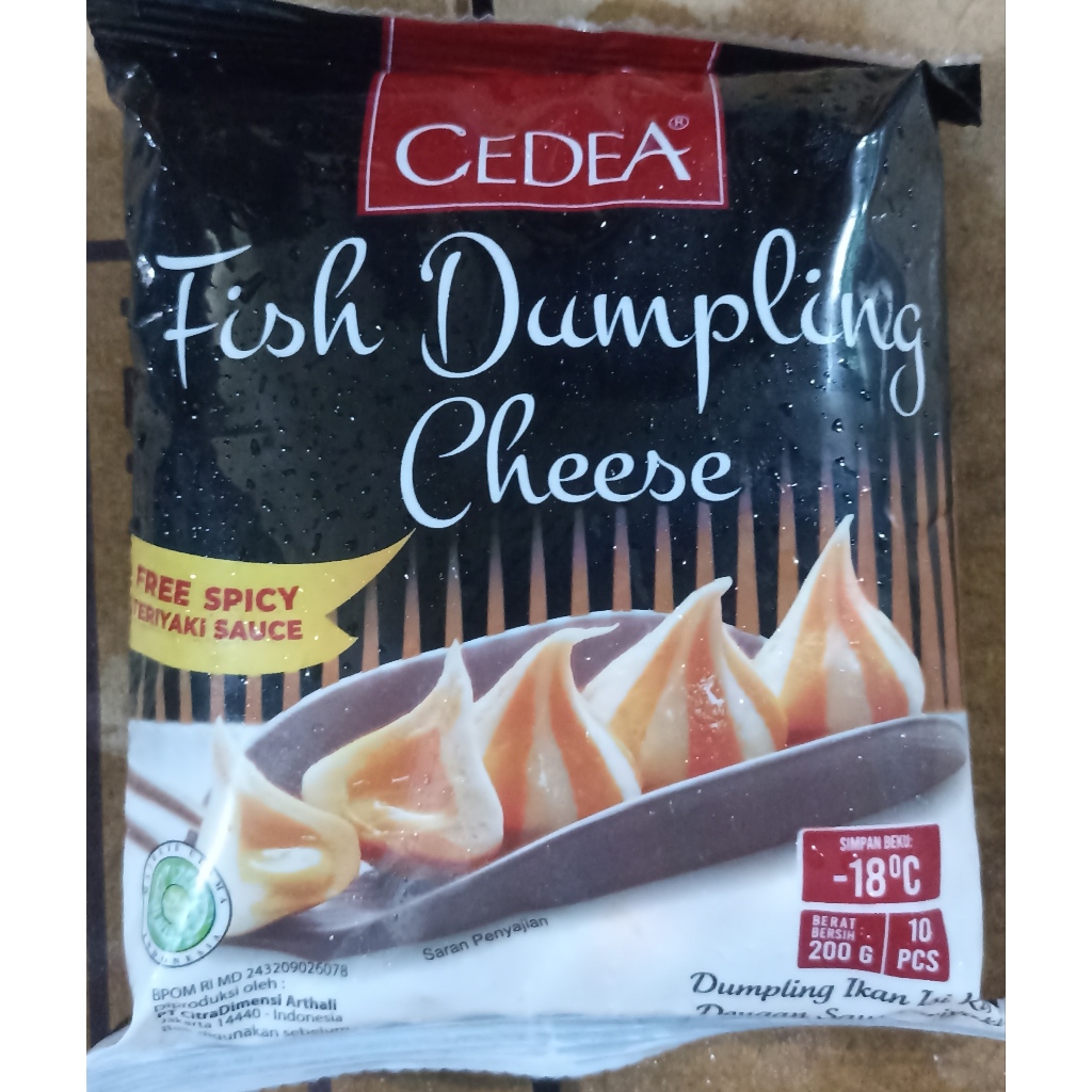 

Cedea Dumpling Keju 200gram isi 10pcs