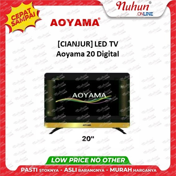 [CIANJUR] LED TV Aoyama 20 Digital