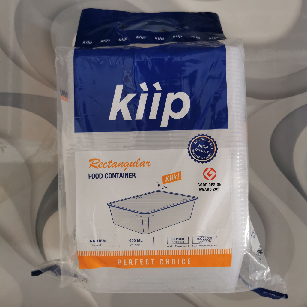 THINWALL KOTAK / THINWALL RECTANGLE / KOTAK MAKAN PLASTIK KIIP / KOTAK MIKA