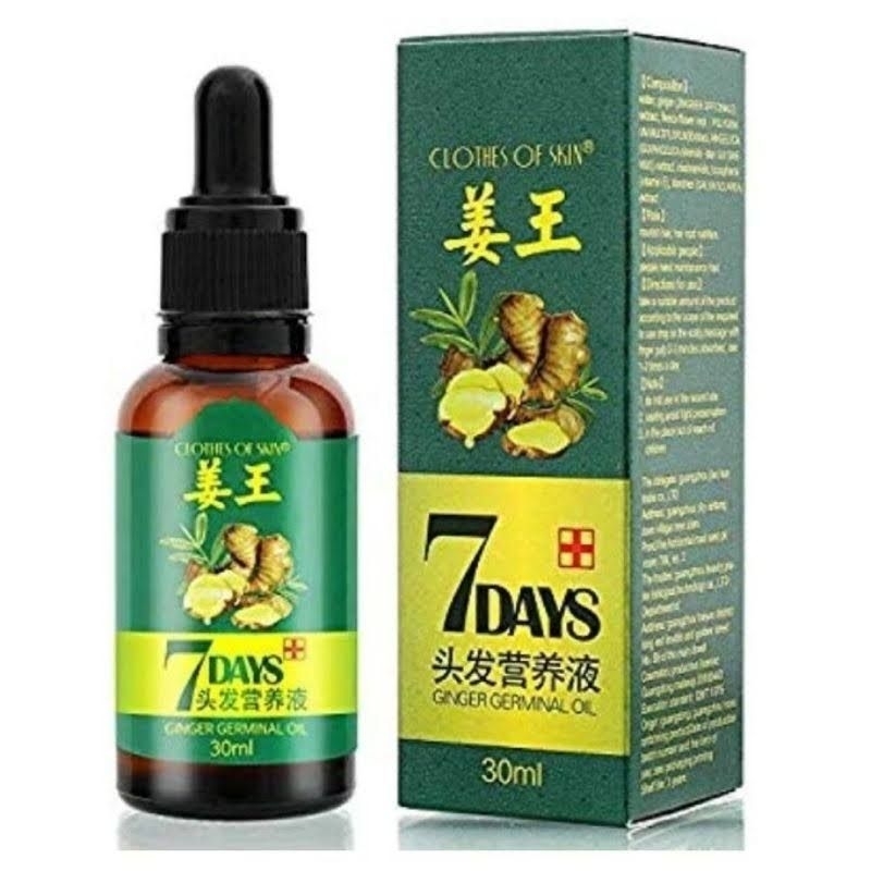 serum penumbuh rambut rontok dan botak ginger germinal 7 days