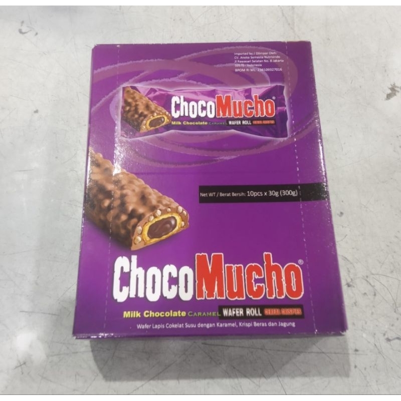 

Wafer Roll ChocoMucho Milk Chocolate isi 10
