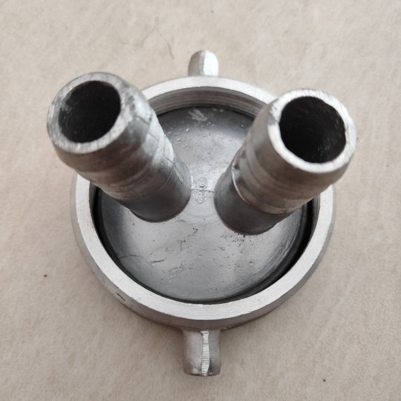 Nepel Kopling Sok Socket Drat Mesin Alkon Pompa Sedot  3" x 1" inch dim Cabang 2