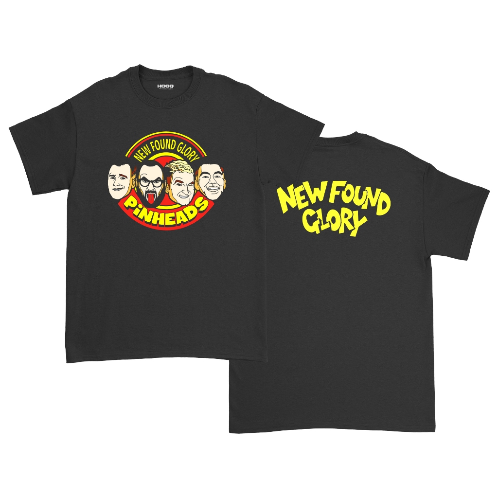 KAOS NEW FOUND GLORY - MUSIC MERCH / UNISEX / BAJU NEW FOUND GLORY