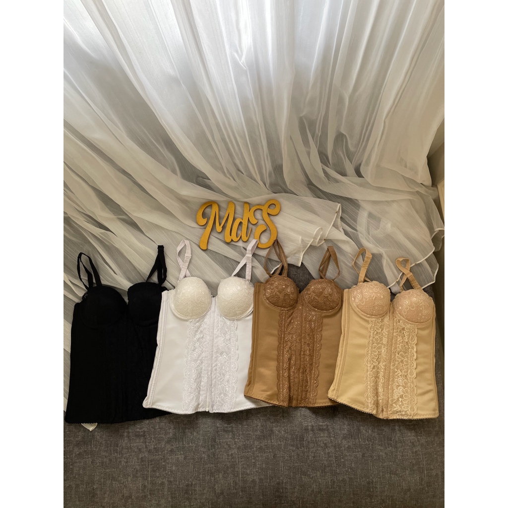 Monalisa Longtorso Seamless Push Up Busa Original by MdS