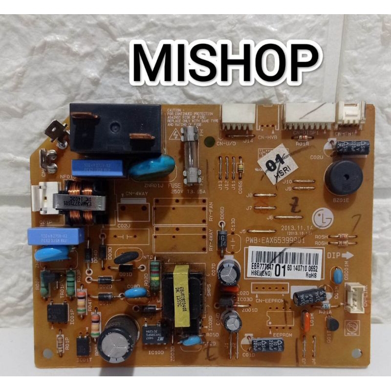 MODUL PCB AC LG T05NLA-T09NLA SOKET PUTIH ORIGINAL