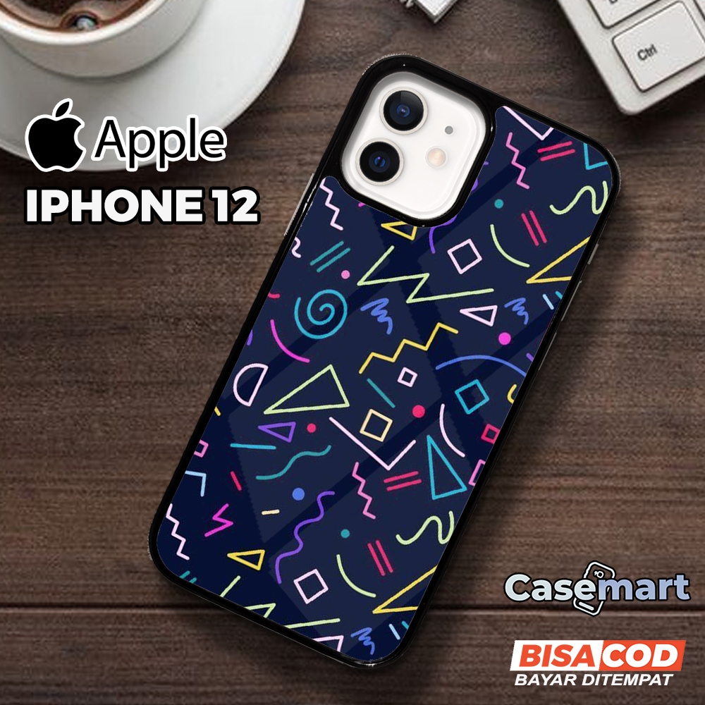 Case IPHONE 12 Casing IPHONE 12 Casemart [MOZC] Case Glossy Case Aesthetic Custom Case Anime Case Hp