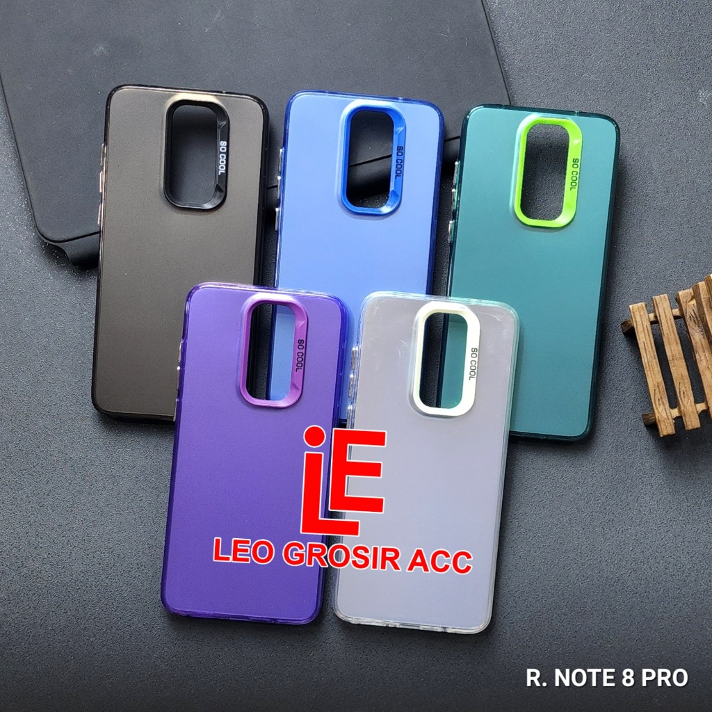 REDMI NOTE 8 PRO CASE SOCOOL CASE IMD HYBRID PLATE HOLOGRAM REDMI NOTE 8 PRO