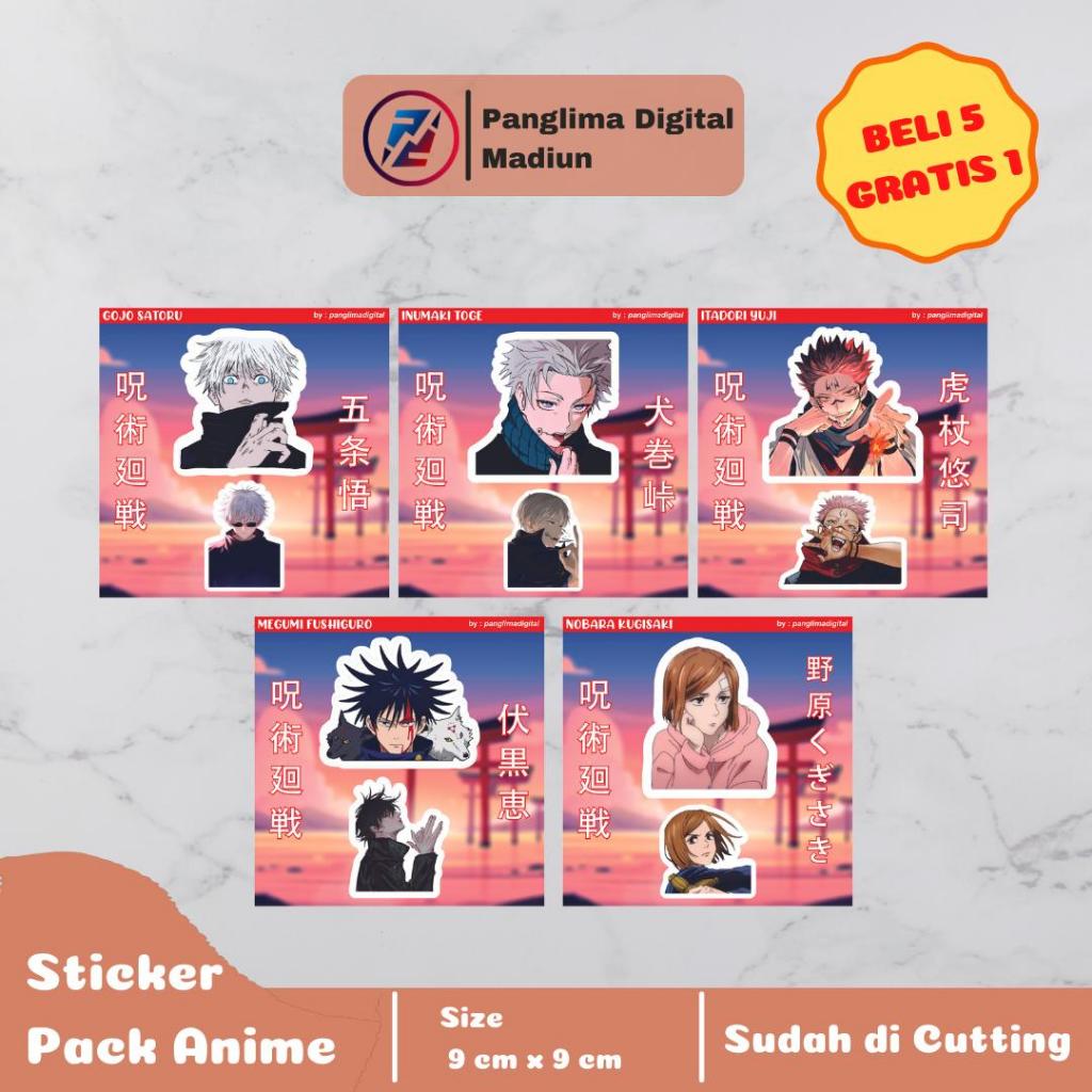 

Sticker Hologram Anime Jujutsu Kaisen
