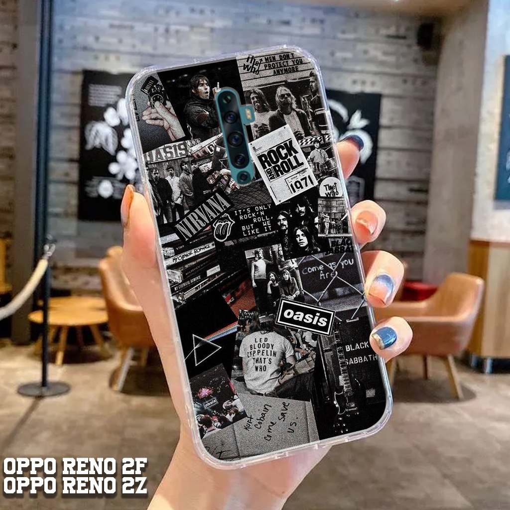Case OPPO RENO 2F / OPPO RENO 2Z - Casing OPPO RENO 2Z Terbaru Top One Case [ MOTIF 45 ] Cassing Hp 